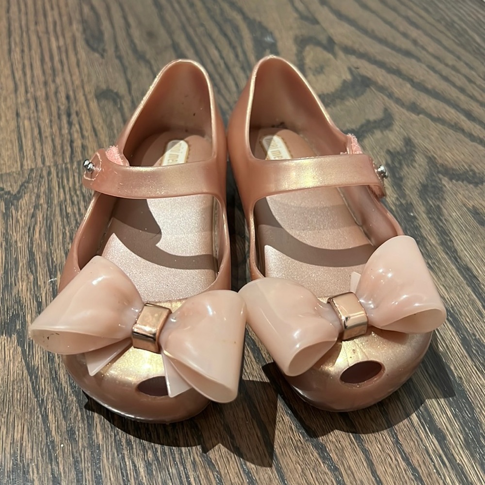 Mini Melissa maryjane shoes, toddler size 9